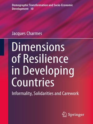 cover image of Dimensions of Resilience in Developing Countries